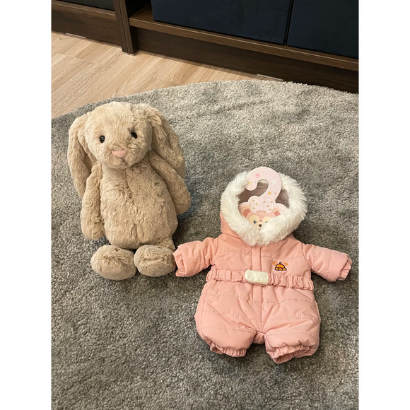 NEW* Bashful Bunny cute clothes outfits - snow suit(medium) - Picture 2 of 4
